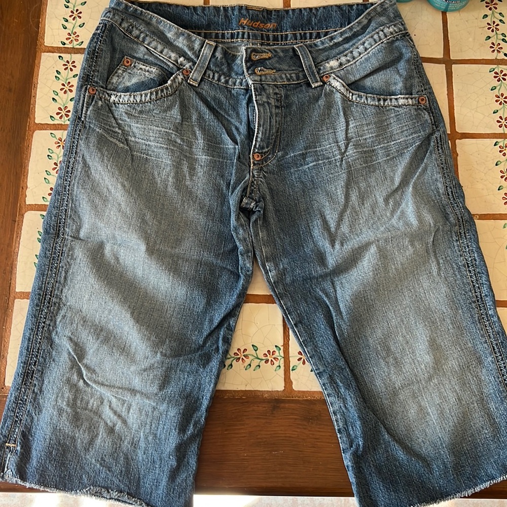 Hudson denim Bermuda shorts, size 32